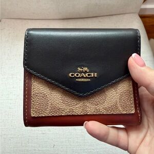 Coach Black and Brown Wallet